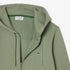 LACOSTE Classic Fit Zip-Up Fleece Sweatshirt Mens Apparel